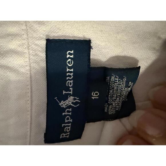 Classic Ralph Lauren Boys' Oxford Button-Down size 16 - Picture 2 of 3